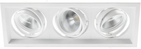 Встраиваемый точечный светильник светодиодный ЭРА SKD-13-36-40K-W09 (220V, IP40)