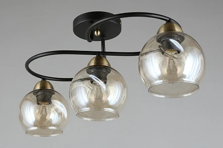 Потолочная люстра на штанге Omnilux Carini OML-95007-03 (220V, шарики)