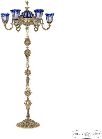Торшер Bohemia Verona 72003TP/6/175 G P2 U Clear-Blue/H-1H FA5S