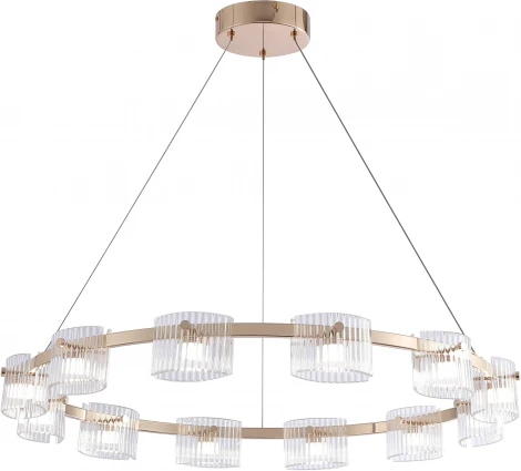 Подвесная люстра Favourite Ori 4248-12P (LED, 220V, на тросе)