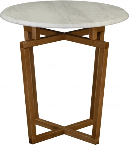 Стол журнальный Рилле 440 пленка дуб дымчатый/ бук от фабрики Mebelik