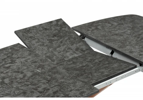 Кухонный стол Woodville Кортез 116(160)x77 раздвижной малави / медь