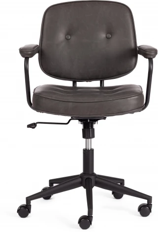Компьютерное кресло игровое Tetchair ALFA (Исскуственая кожа/Серый)