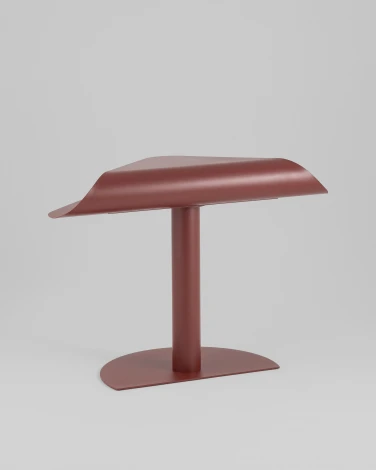 Журнальный столик Stool Group Cornea металл бордовый УТ000041895