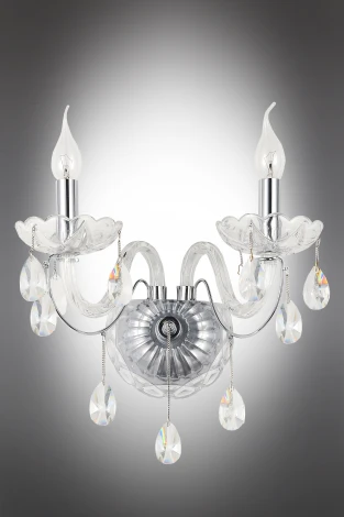 Бра Omnilux Valledoria OML-70201-02 (220V, подвески, подсвечник, свеча)