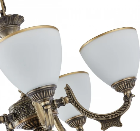 Подвесная люстра Arte Milano AM342837 342837/5 AB (220V, на цепи)