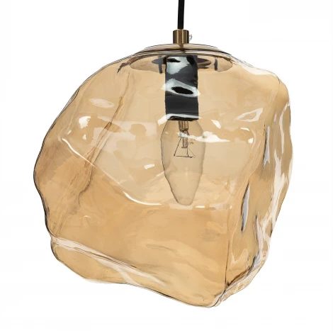 Подвесной светильник Citilux Rocka CL247086 янтарный