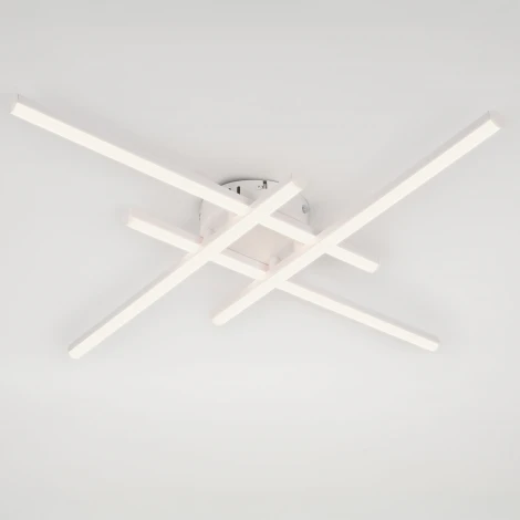 Потолочная люстра светодиодная с пультом ЭРА Nora CLL-1-62-RC WH