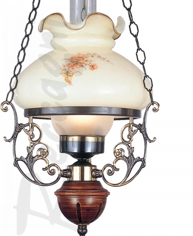 Подвесная люстра в виде керосиновой лампы Reccagni Angelo L 2400 M