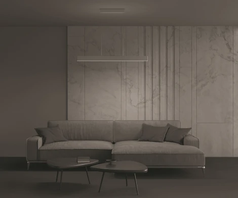 Подвесной линейный светильник Step 4000K 1x30Вт 120° LED Maytoni Technical P010PL-L30W4K (220V, на тросе)