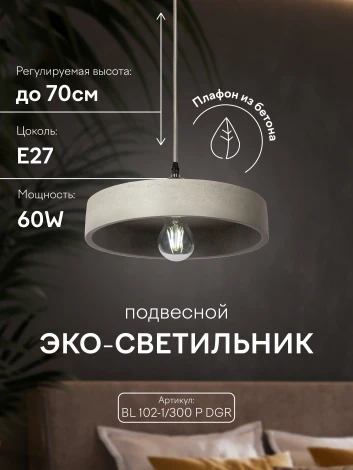 Подвесной светильник Мелодия Света 000039526