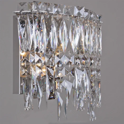 Бра хрустальное ILLUMICO IL5088-1WZF-25 CH ELITE