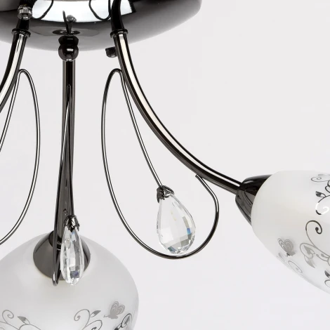 Потолочная люстра MW-Light Фиеста 267013403 (220V, лепестки, листья, ветки)