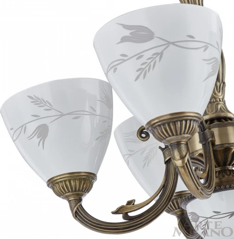 Подвесная люстра Arte Milano AM343659 343659/8 AB (220V, на цепи)