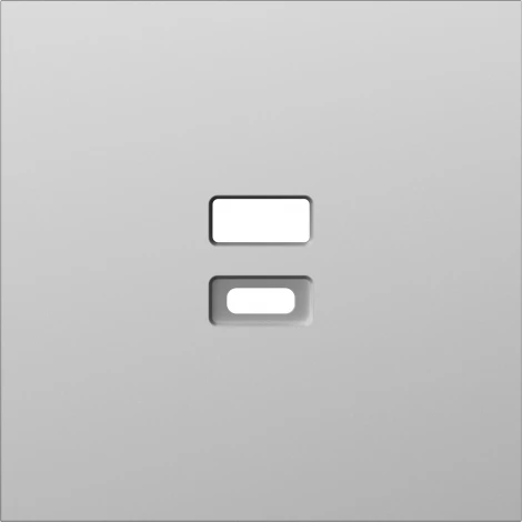 Накладка для розеток USB, сталь Donel S08 DS28637