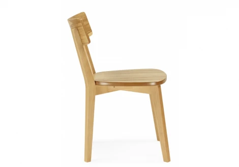 Стул деревянный Линда жесткое сидение дуб / вивид дуб 639335