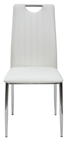 Обеденный стул M-City COMFORT 999 PU#601B-10 белый, экокожа