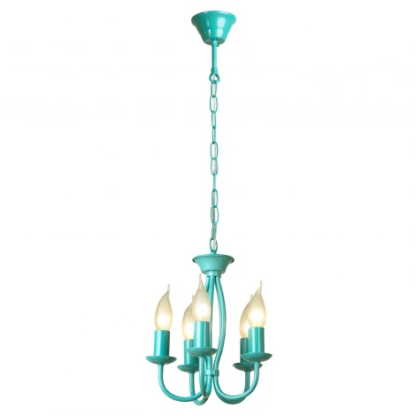 Подвесная люстра Lussole Lgo Congress LSP-9914 (220V, на цепи, подсвечник, свеча, IP21)