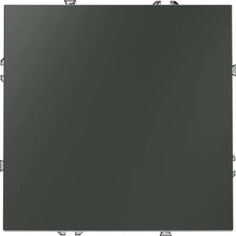 Выключатель с самовозвратом одноклавишный (титан) Voltum S70 VLS010606