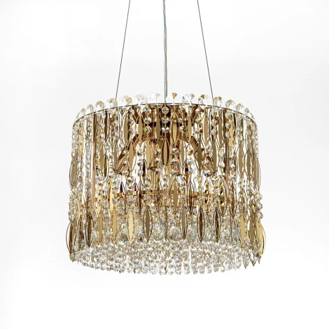 Подвесная люстра хрустальная Modelux MODELUX ML.315.6 GD