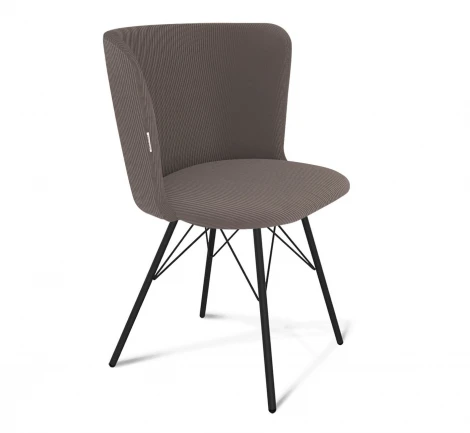 Стул Sheffilton SHT-ST36/S37 Кофе мокко/черный муар 2323904607