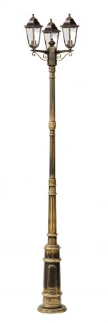 Наземный фонарь Oasis Light PETERSBURG M 79810MB E7 Gb (220V, IP44)