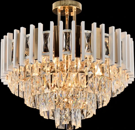 Потолочная люстра хрустальная на штанге Rivoli Nicole 1041-308 (220V)