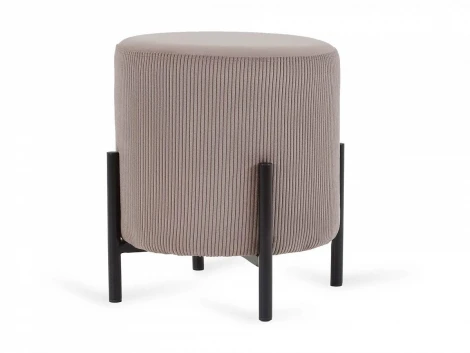 Пуф Laren ОГОГО 808289 (бежевый, черный)