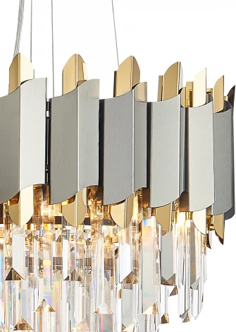 Подвесная люстра Natali Kovaltseva Queen Ii 81450/5C GOLD