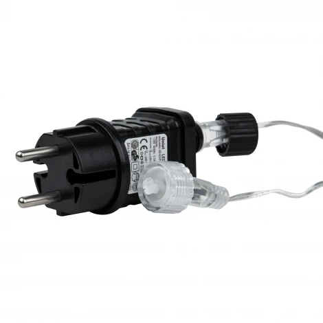 Бахрома светодиодная с эффектом мерцания, 12м. соединяемая, 195 светодиодов, синий свет Uniel ULD-B12006-195/TTK BLUE IP44