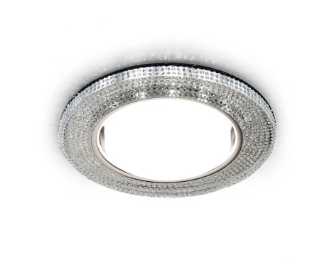 Встраиваемый точечный светильник Ambrella Gx53+led G290 CH (для детской, 220V)