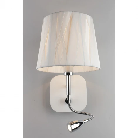 Бра на гибкой ножке для чтения Omnilux Correto OML-62501-02 (220V, выключатель)