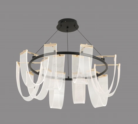 Подвесная люстра Alfa Light F1424-08 (LED, 220V, на проводе)