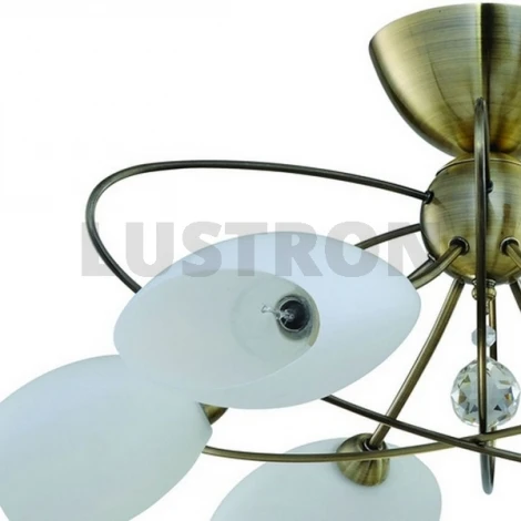 Потолочная люстра IDLamp Perlite 818/6PF-Oldbronze