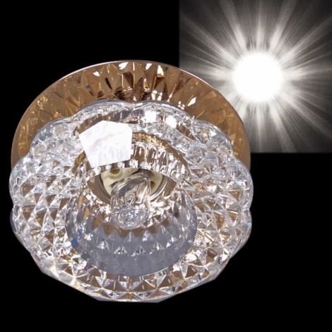 Встраиваемый точечный светильник Reluce 07299-9.0-001HS G9 GD (220V, круглые)