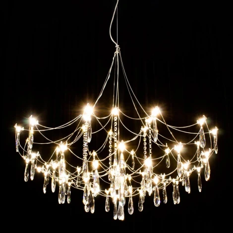 Подвесная люстра Citilux Aster CL208020 (LED, 220V, подвески, пульт управления, на тросе)