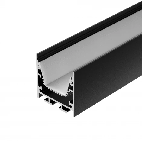 Профиль LINE-3535-TRAY-2000 BLACK (Arlight, Алюминий) 062192