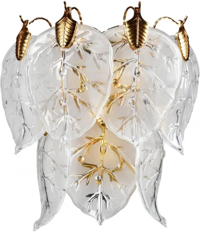 Хрустальный настенный светильник V2381-W Shine 1*E14*60W