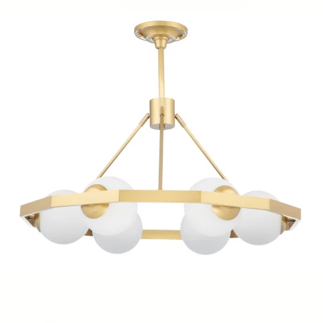 Потолочная люстра на штанге Cloyd Karass 10138 (220V, шар, шарики)