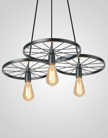 Подвесной светильник 1811A-3P BK Мелодия Света PS1N 000025124