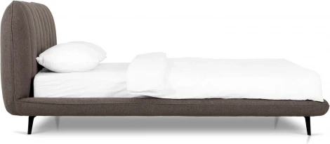 Кровать Amsterdam 1800 ОГОГО (арт.685180), (Велюр/Коричневый)