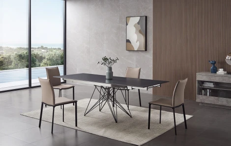 Стол T 041 (160) камень черный матовый, шт