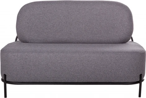 Диван R-Home Gawaii 2-х мест Тем серый