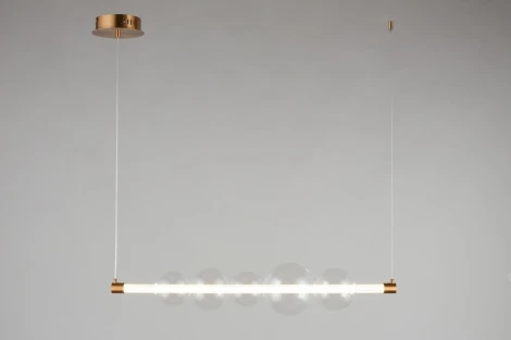 Подвесной светильник Omnilux Abbazia OML-65903-05 (LED, 220V, на тросе, шарики)