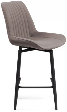 Полубарный стул Notta Седа К крутящийся латте / черный 520603