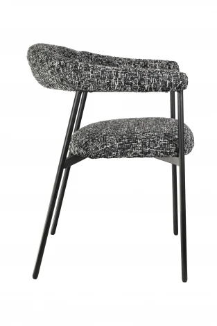 Стул обеденный Stool Group Toko черно-белый 2 шт. УТ000042050