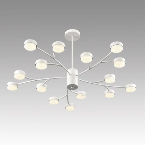 Потолочная люстра на штанге Lumion Torina 8265/15 металл/металл белый/белый GX53 LED 15*7W 220V