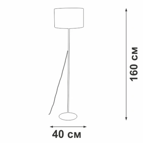 Торшер Vitaluce V3982-1/1P (220V)