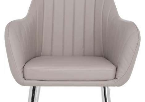 Обеденный стул на металлокаркасе Woodville Mody светло-серый 11158