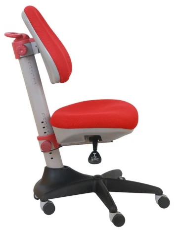 Кресло детское Бюрократ KD-2 красный TW-97N крестовина пластик